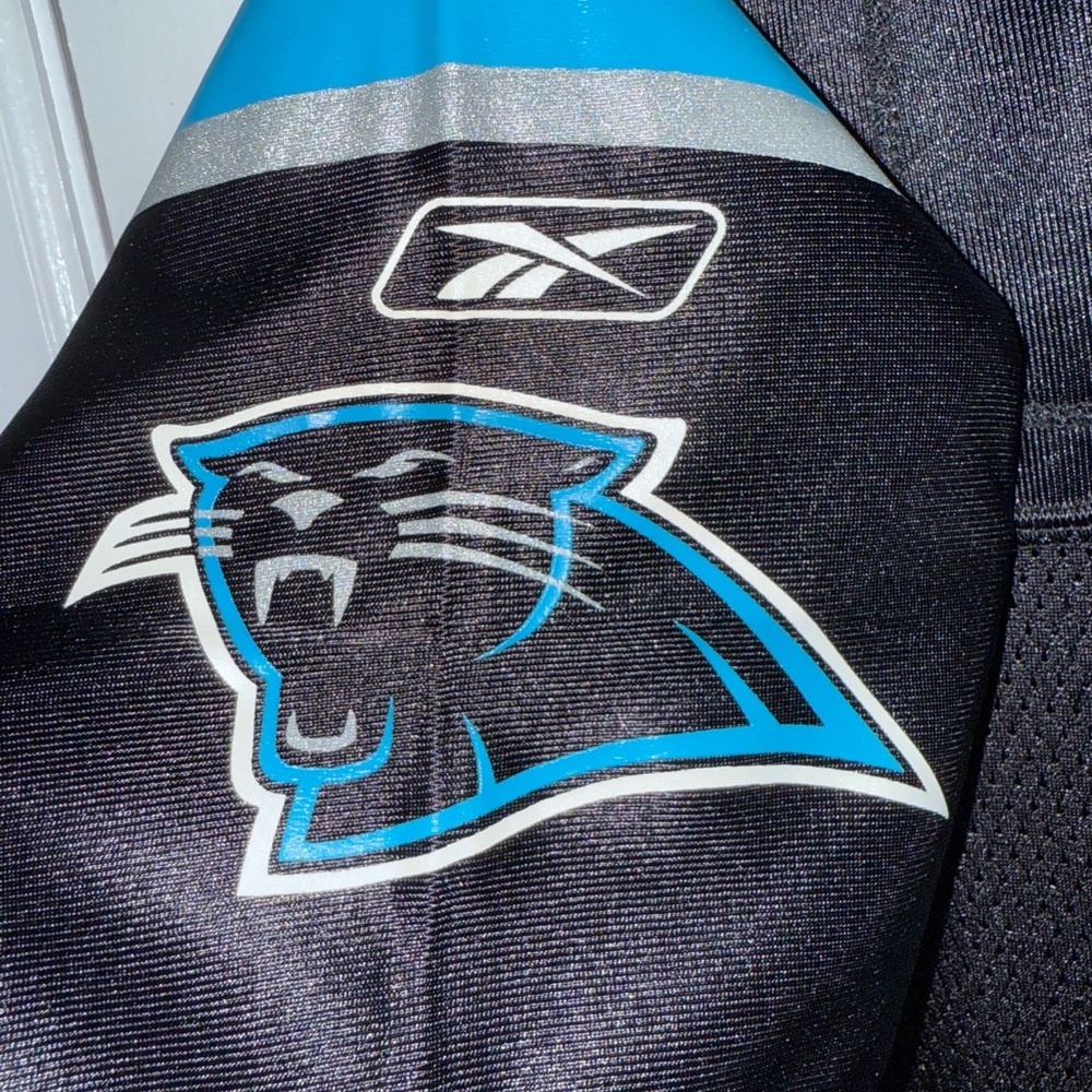 Reebok Blue and Black NFL Jersey - Picture 4 of 10